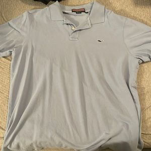 Large light Blue vineyard vines polo
